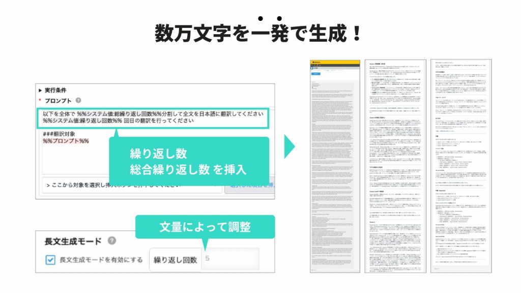 Smart at AI、長文生成機能を追加：数万文字の出力が可能に