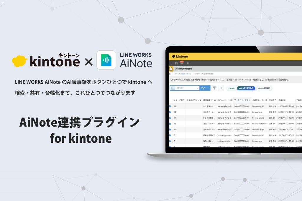 Ainote連携プラグイン